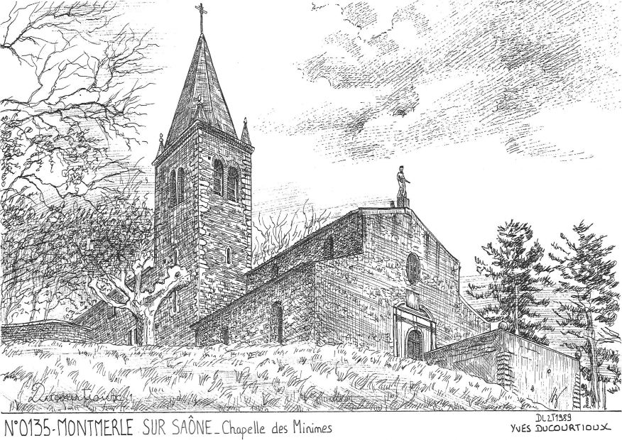 N 01035 - MONTMERLE SUR SAONE - chapelle des minimes