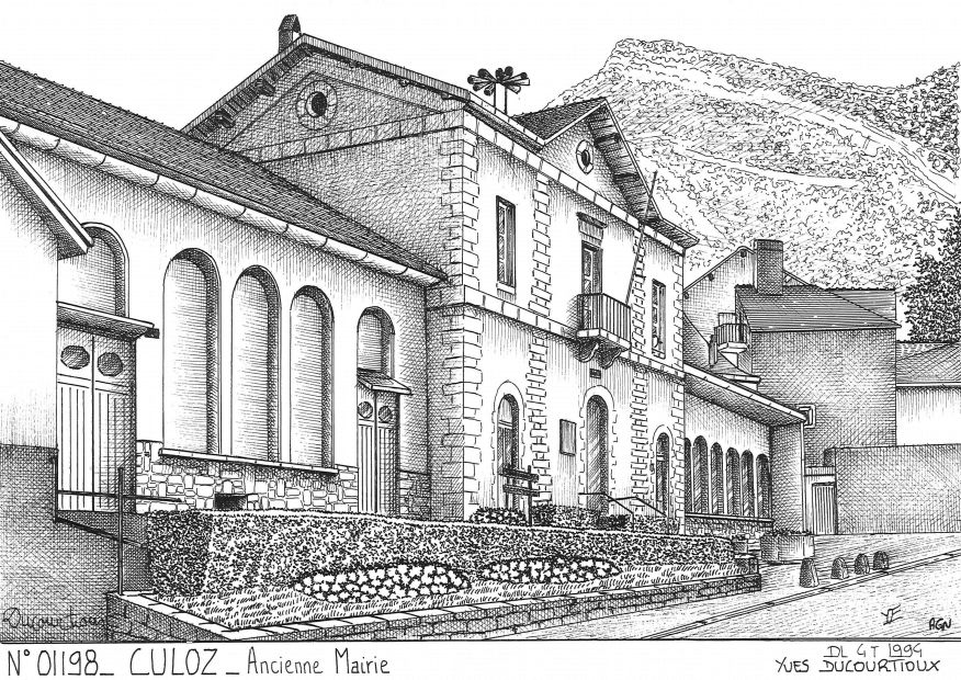 N 01198 - CULOZ - ancienne mairie