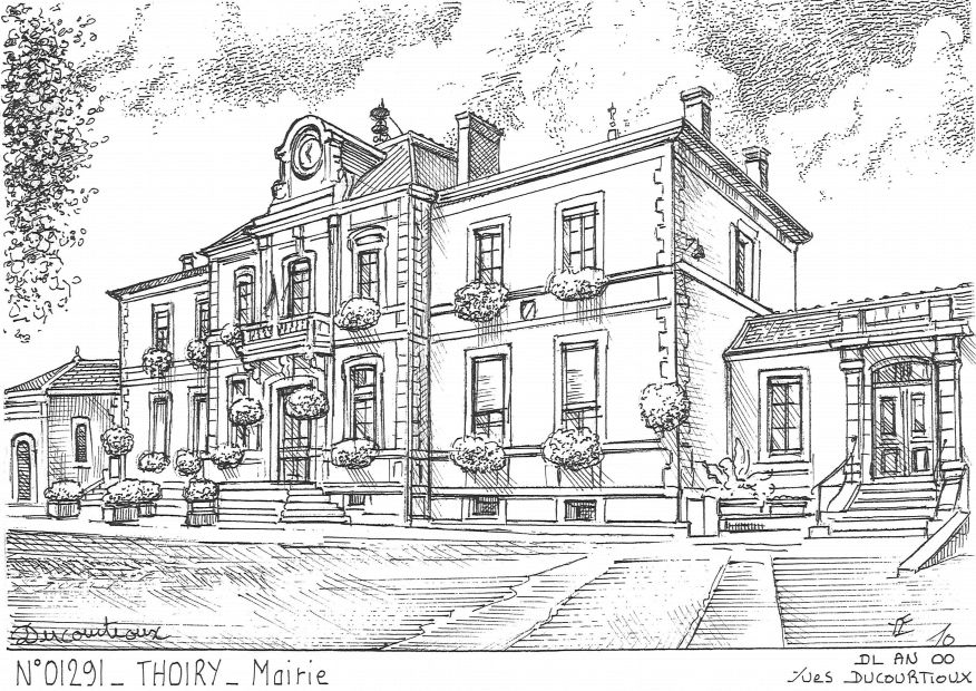 N 01291 - THOIRY - mairie