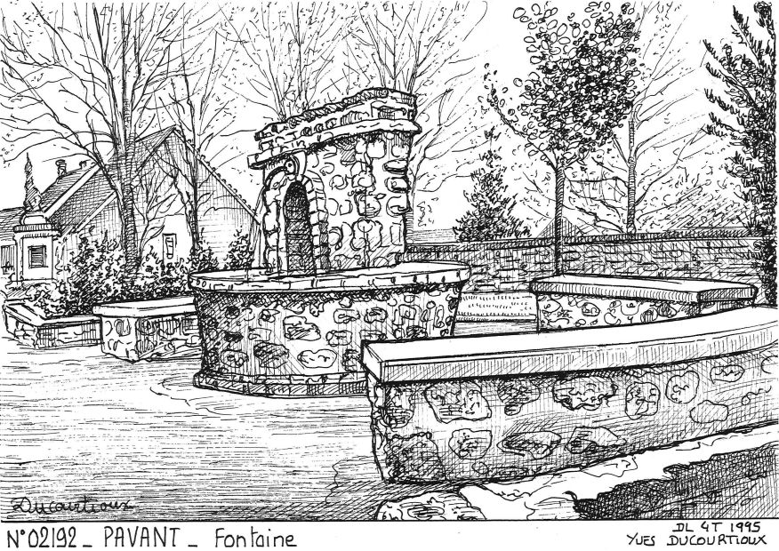 N 02192 - PAVANT - fontaine