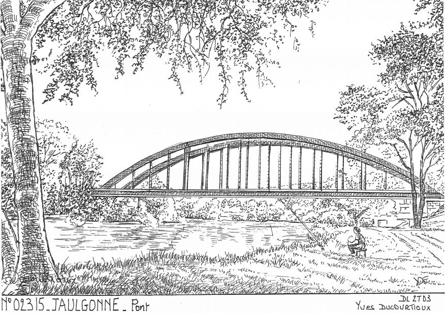 N 02315 - JAULGONNE - pont