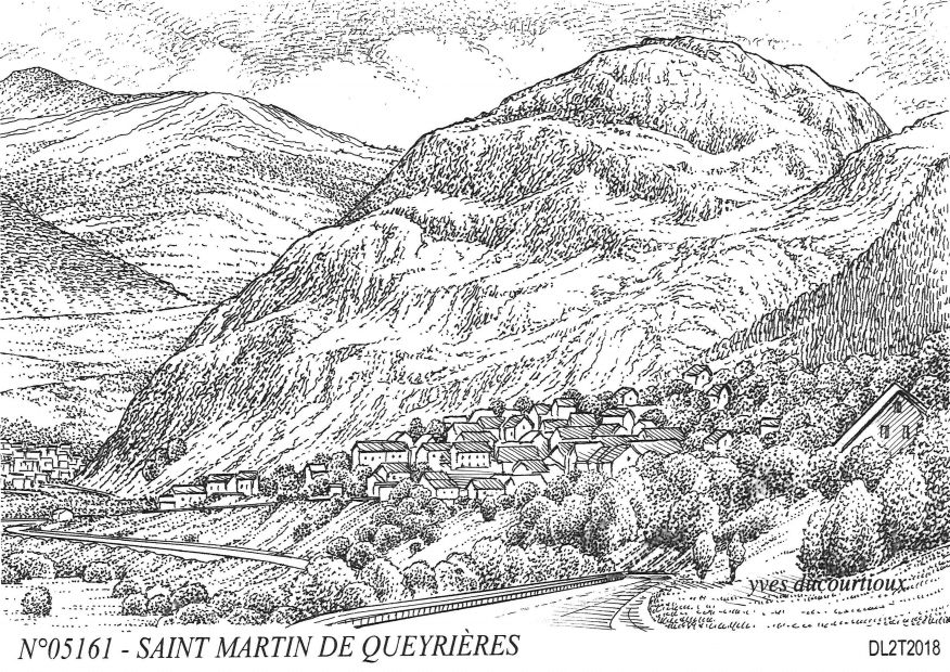 N 05161 - ST MARTIN DE QUEYRIERES - vue