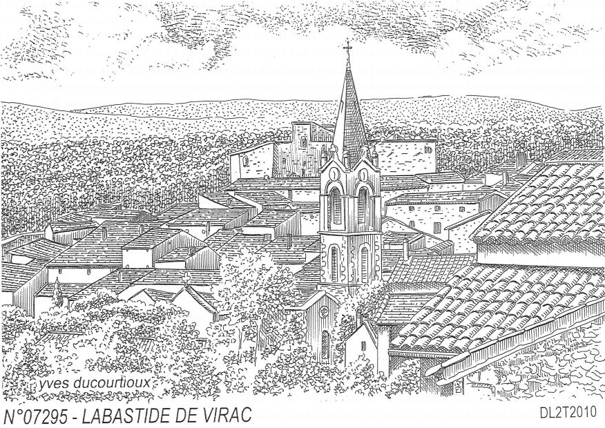 N 07295 - LABASTIDE DE VIRAC - vue