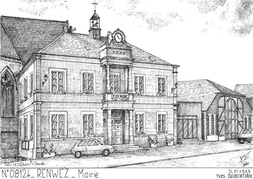 N 08124 - RENWEZ - mairie