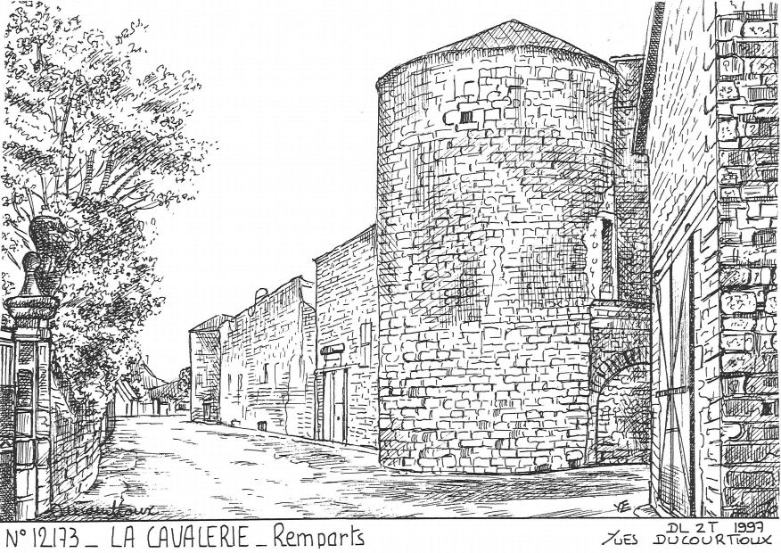 N 12173 - LA CAVALERIE - remparts