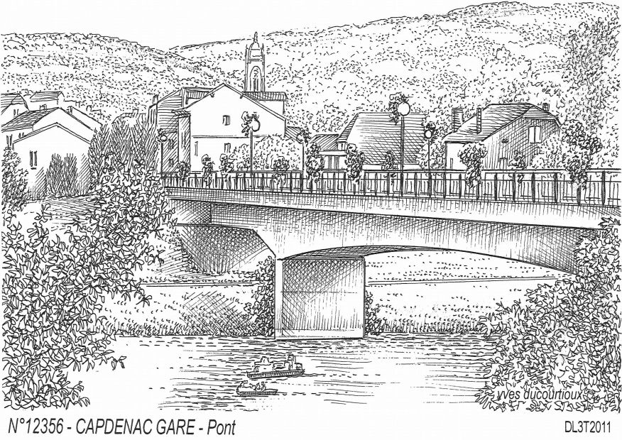 N 12356 - CAPDENAC GARE - pont