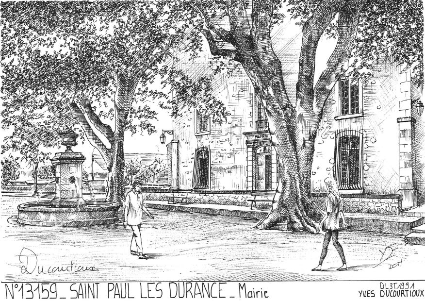 N 13159 - ST PAUL LES DURANCE - mairie