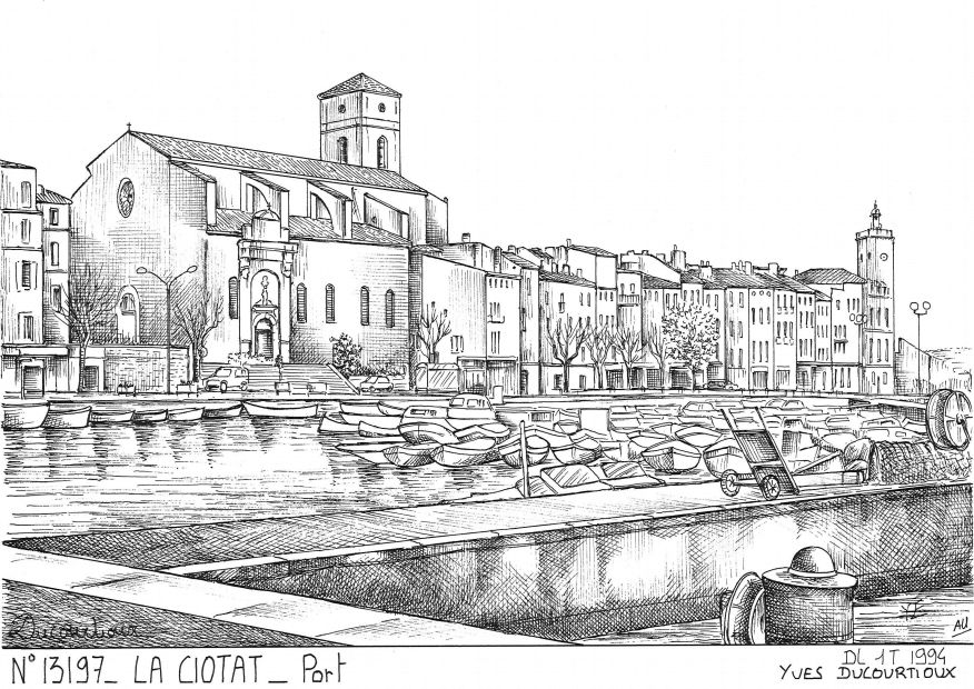 N 13197 - LA CIOTAT - port