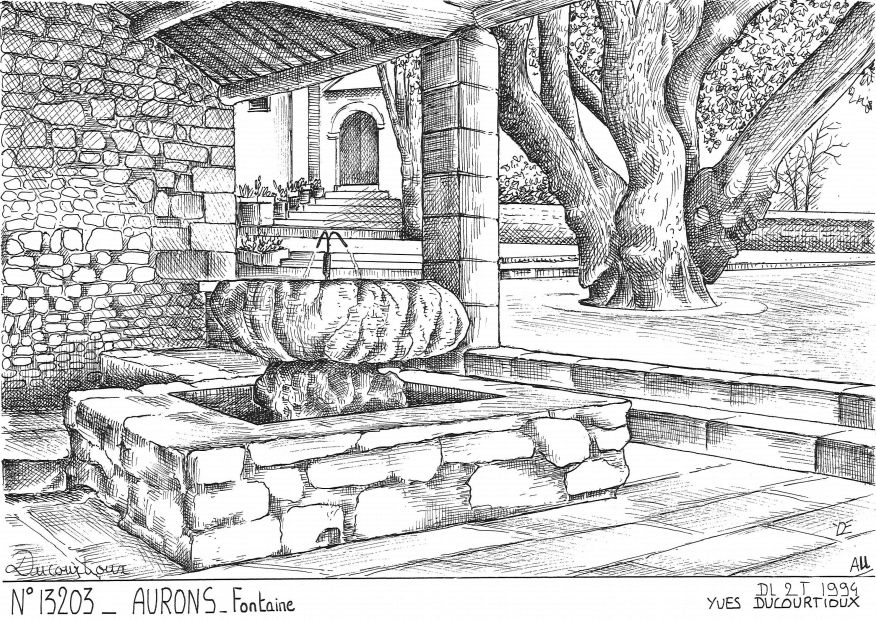 N 13203 - AURONS - fontaine