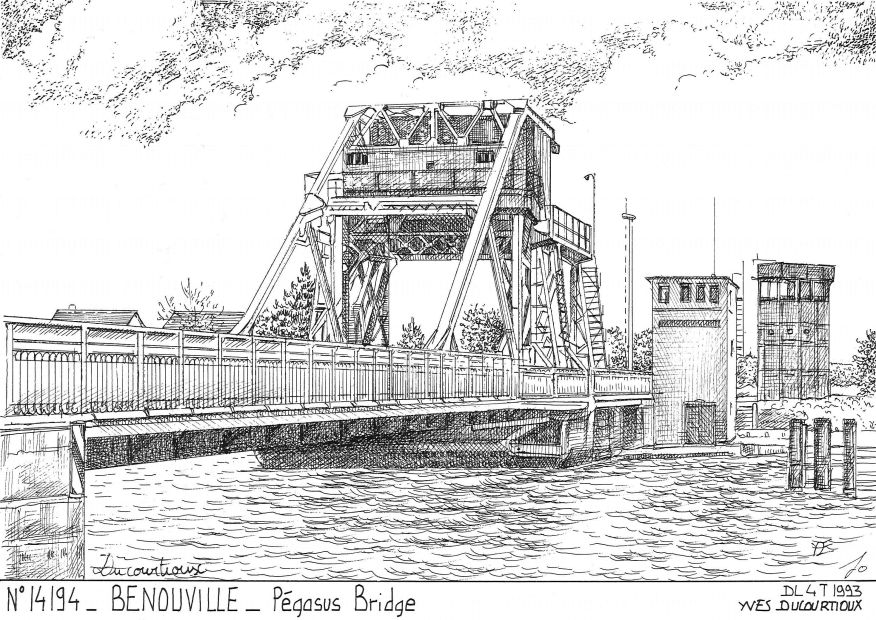 N 14194 - BENOUVILLE - p�gasus bridge