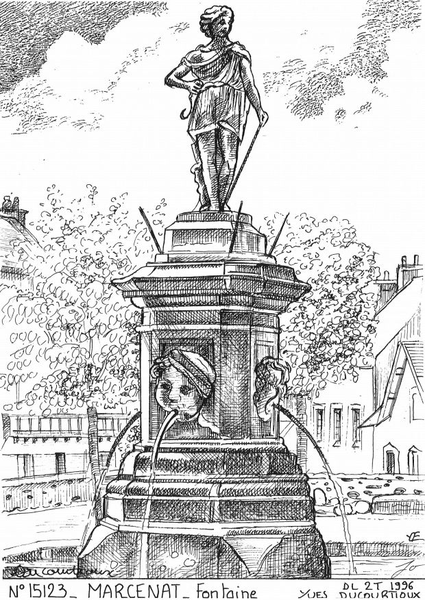 N 15123 - MARCENAT - fontaine
