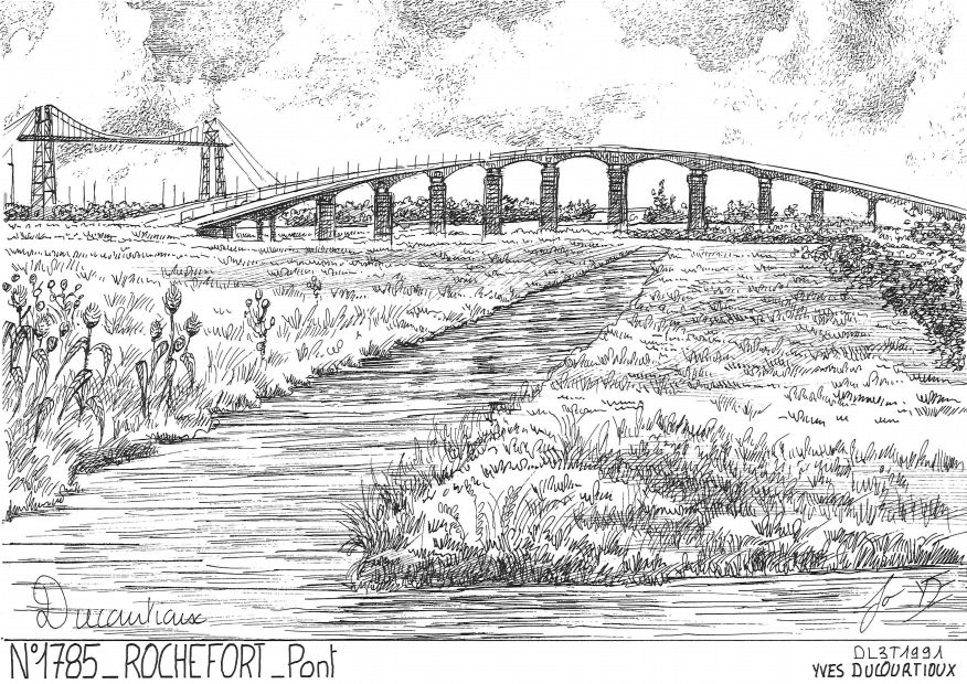 N 17085 - ROCHEFORT - pont