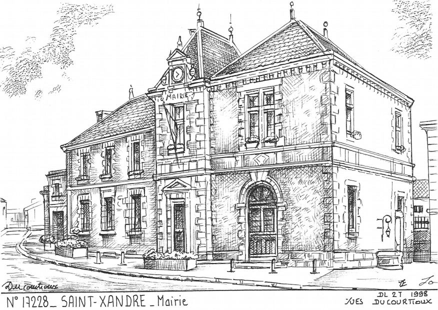 N 17228 - ST XANDRE - mairie