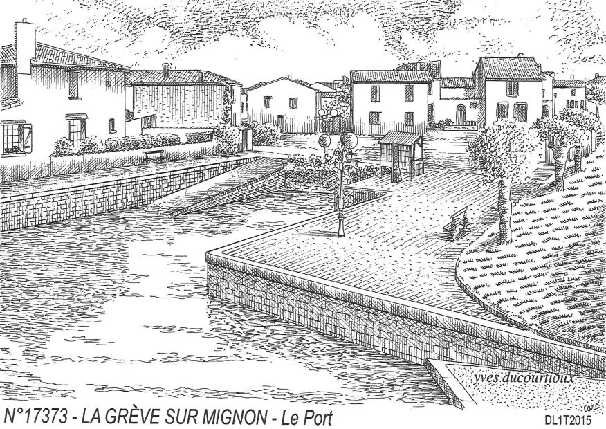 N 17373 - LA GREVE SUR MIGNON - le port