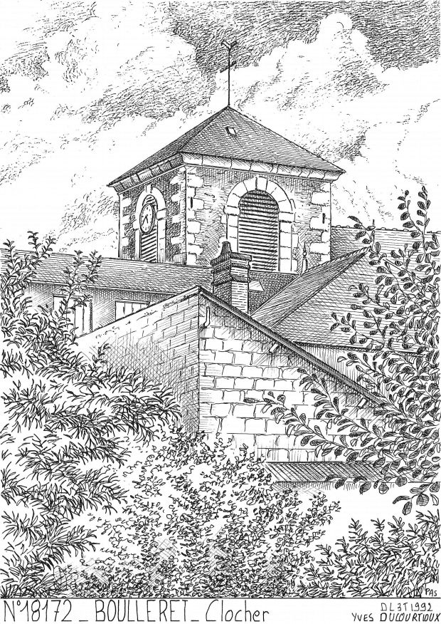 N 18172 - BOULLERET - clocher