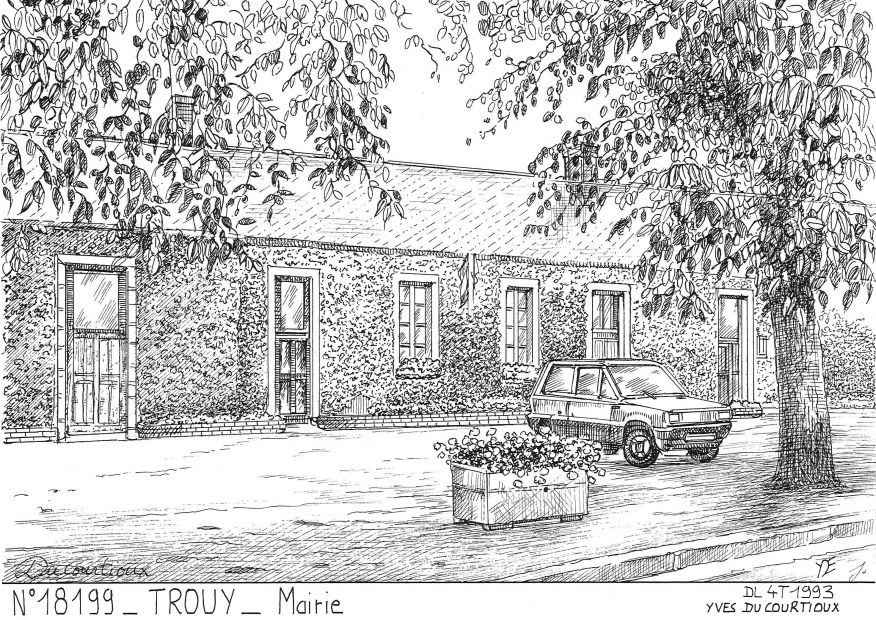 N 18199 - TROUY - mairie