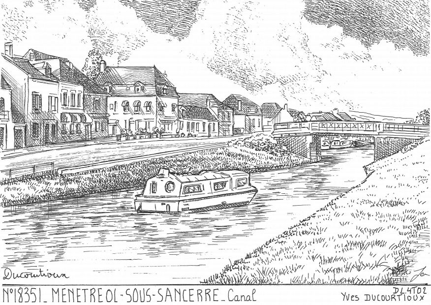 N 18351 - MENETREOL SOUS SANCERRE - canal