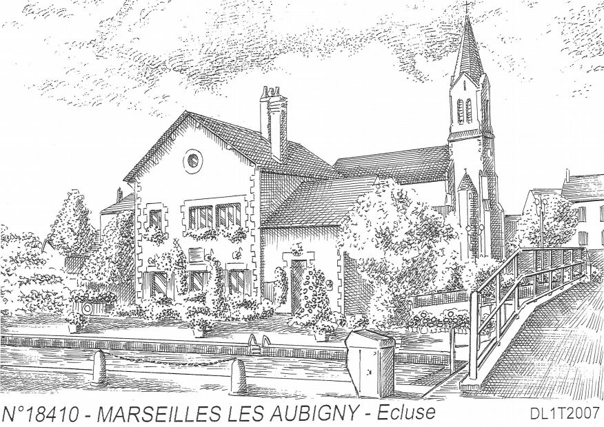 N 18410 - MARSEILLES LES AUBIGNY - �cluse