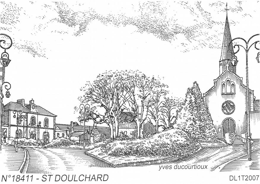 N 18411 - ST DOULCHARD - vue