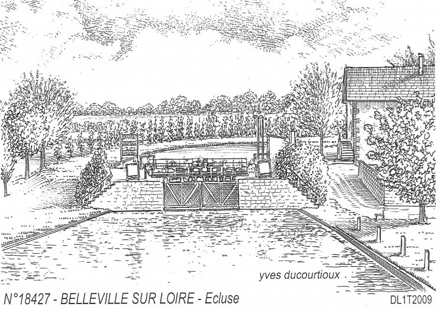 N 18427 - BELLEVILLE SUR LOIRE - �cluse