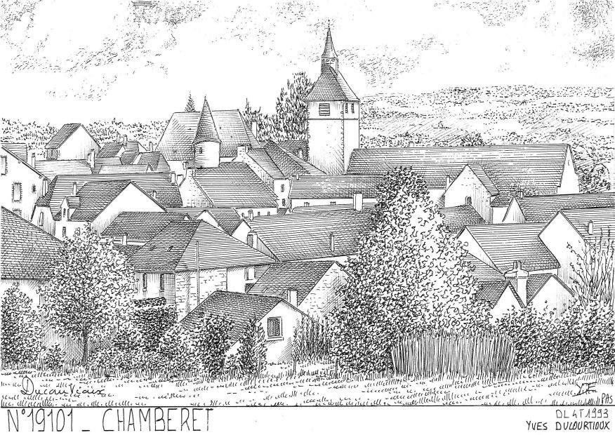 N 19101 - CHAMBERET - vue