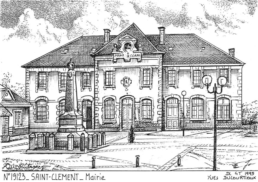 N 19123 - ST CLEMENT - mairie