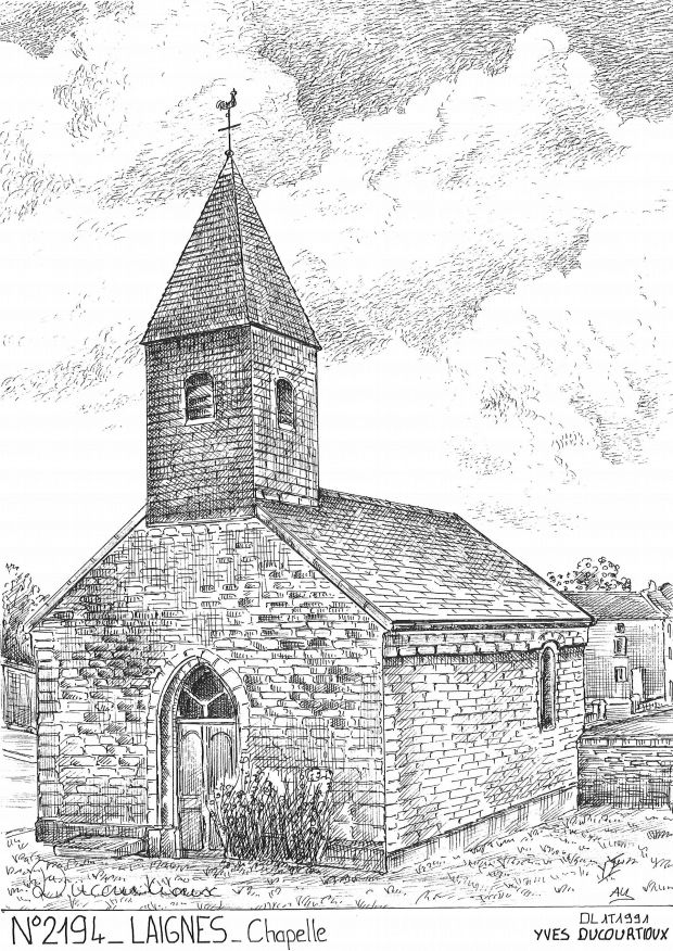 N 21094 - LAIGNES - chapelle
