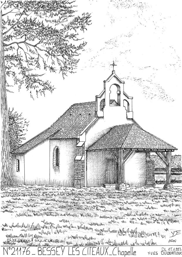 N 21176 - BESSEY LES CITEAUX - chapelle