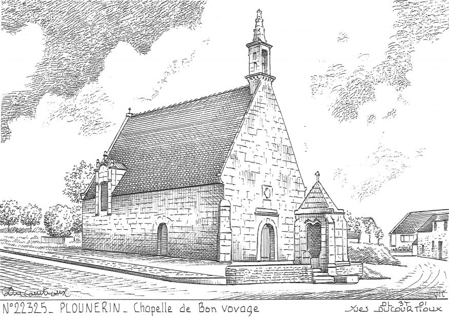 N 22325 - PLOUNERIN - chapelle de bon voyage