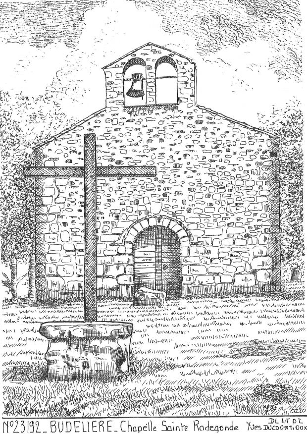 N 23192 - BUDELIERE - chapelle ste radegonde