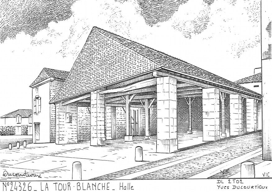 N 24326 - LA TOUR BLANCHE - halle