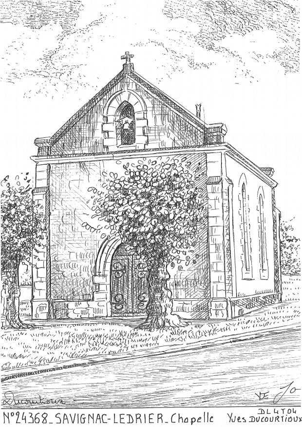 N 24368 - SAVIGNAC LEDRIER - chapelle