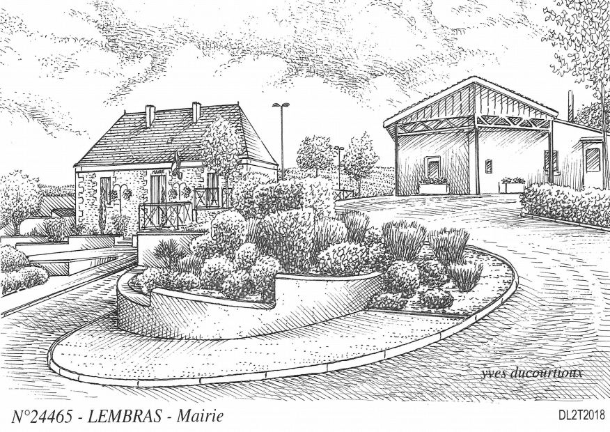 N 24465 - LEMBRAS - mairie