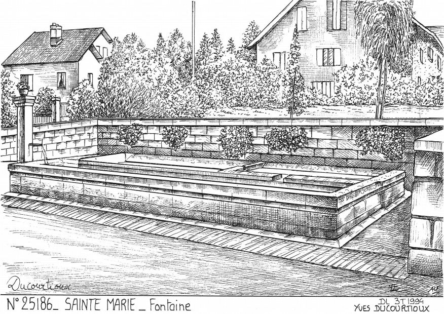 N 25186 - STE MARIE - fontaine