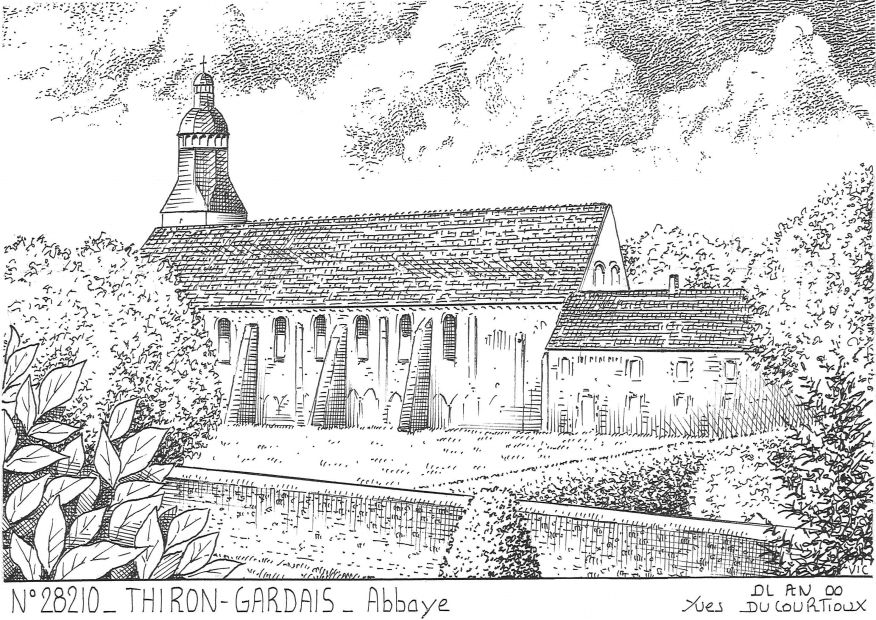 N 28210 - THIRON GARDAIS - abbaye