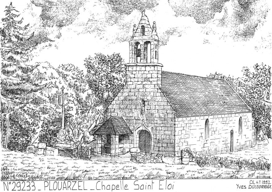 N 29233 - PLOUARZEL - chapelle st �loi