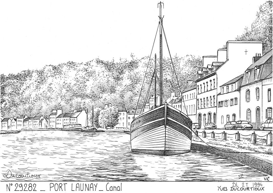 N 29282 - PORT LAUNAY - canal