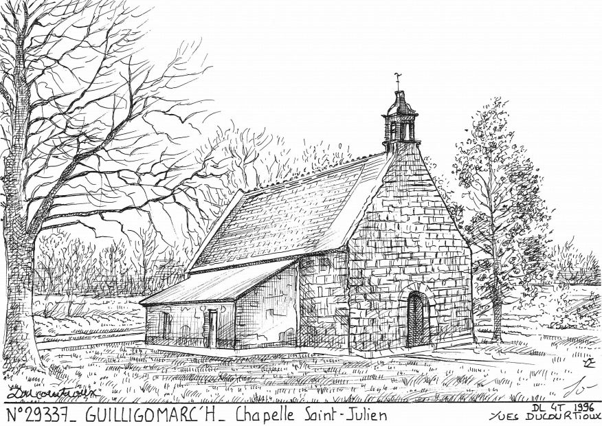 N 29337 - GUILLIGOMARC H - chapelle st julien