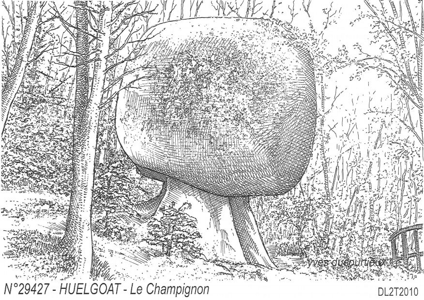 N 29427 - HUELGOAT - le champignon