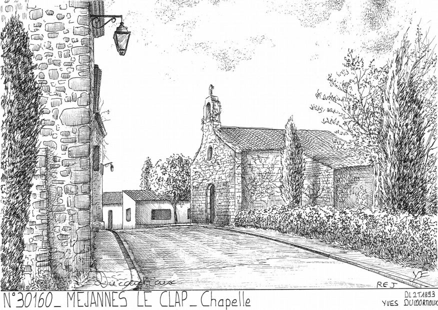 N 30160 - MEJANNES LE CLAP - chapelle