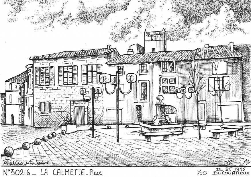 N 30216 - LA CALMETTE - place