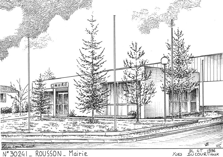 N 30241 - ROUSSON - mairie