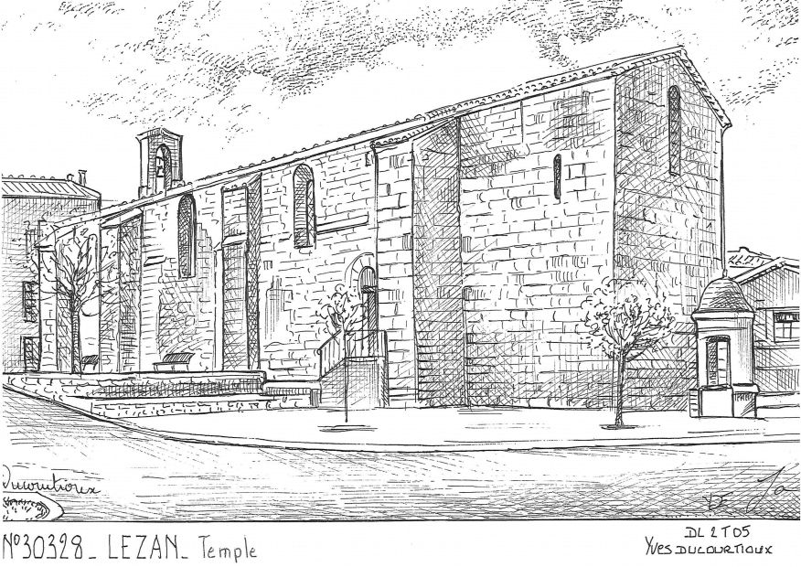 N 30328 - LEZAN - temple