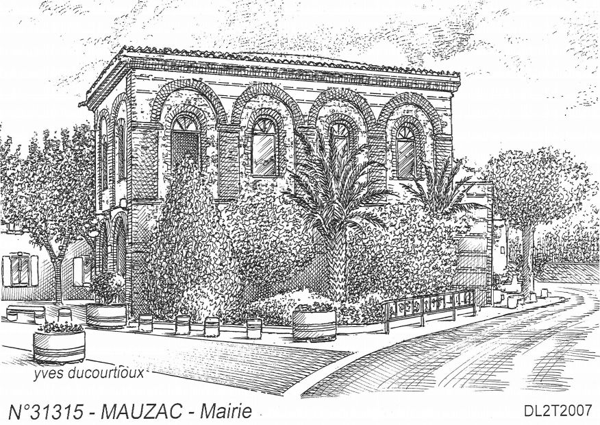 N 31315 - MAUZAC - mairie