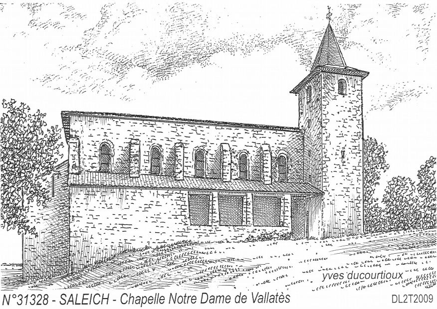 N 31328 - SALEICH - chapelle nd de vallat�s