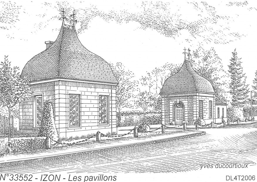 N 33552 - IZON - les pavillons