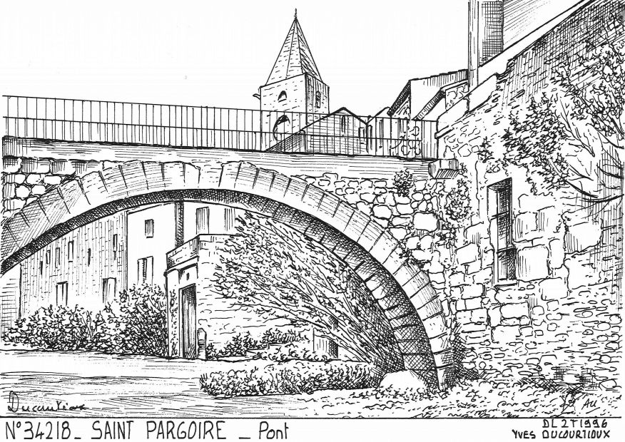 N 34218 - ST PARGOIRE - pont