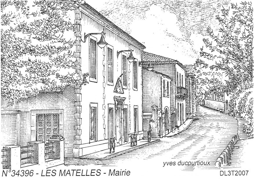 N 34396 - LES MATELLES - mairie
