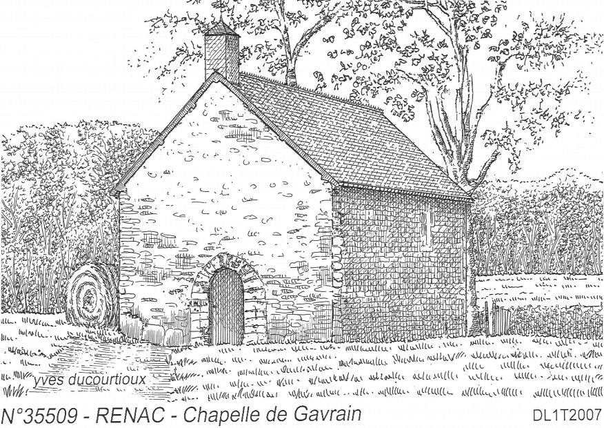 N 35509 - RENAC - chapelle de gavrain