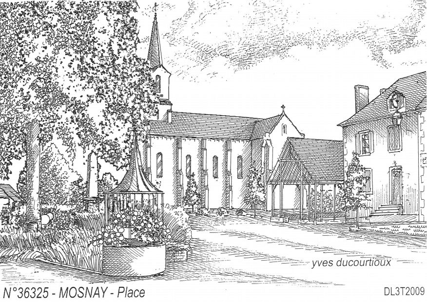 N 36325 - MOSNAY - place